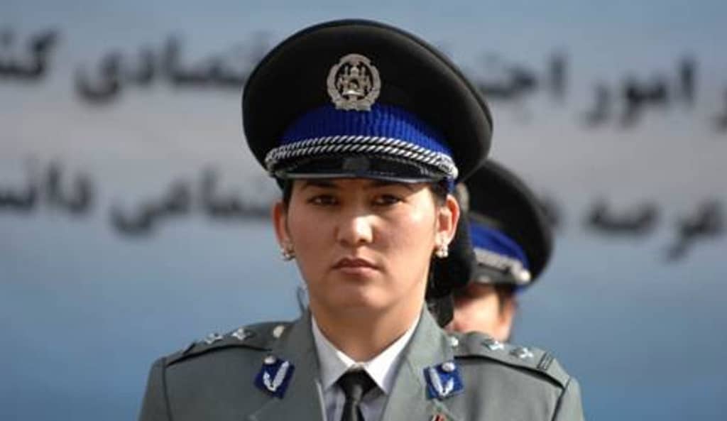 afghan female police